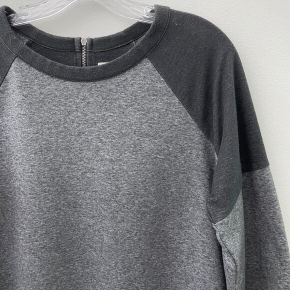 Loft Lounge Crewneck Colorblock Sweater Size Small - Picture 4 of 9